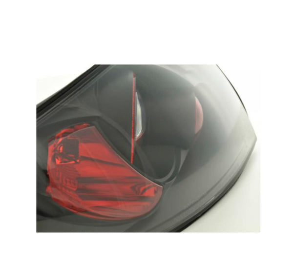 FK Pair REAR Crystal Red & Black LIGHTS Audi TT 8N 99-06 black 1.8 3.2 LHD