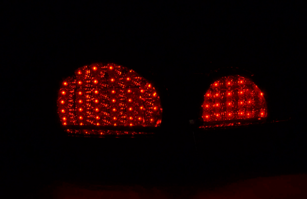 FK Set VW GOLF 6 MK6 08-12 LED REAR LIGHTS LAMPS TAIL BACK Smoke Red LHD