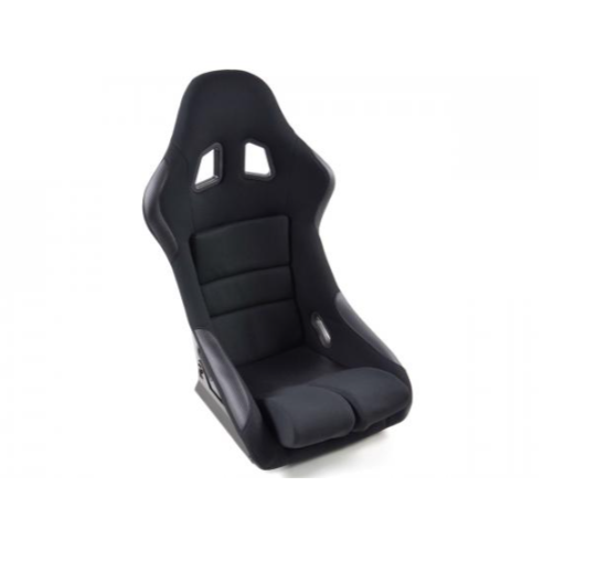 FK Universal Full Fixed Back Bucket Sports Seats Carbon Fibre + BLACK Edition