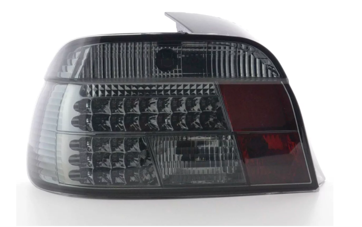 FK  Pair LED Rear Lights BMW 5-series E39 95-00 520 528 540 M5 Smoke Black