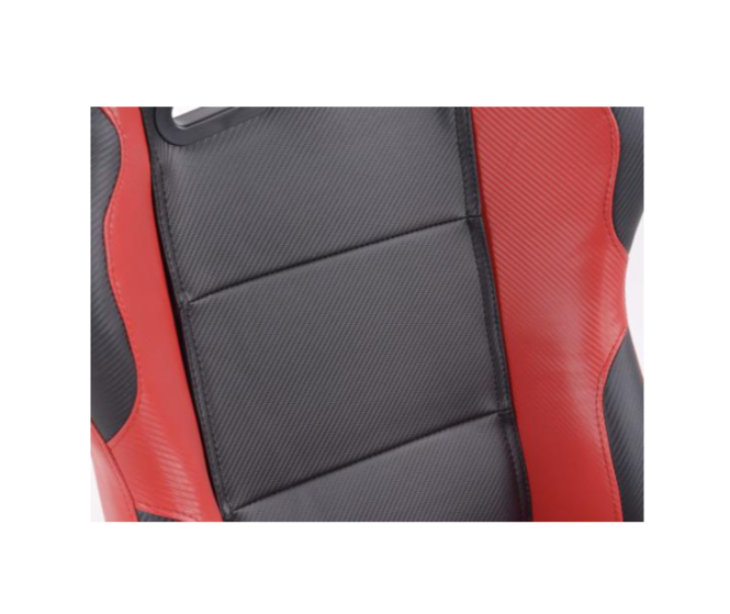 FK Universal Reclining Bucket Sportsitze – Red Carbon &amp; Black Edition