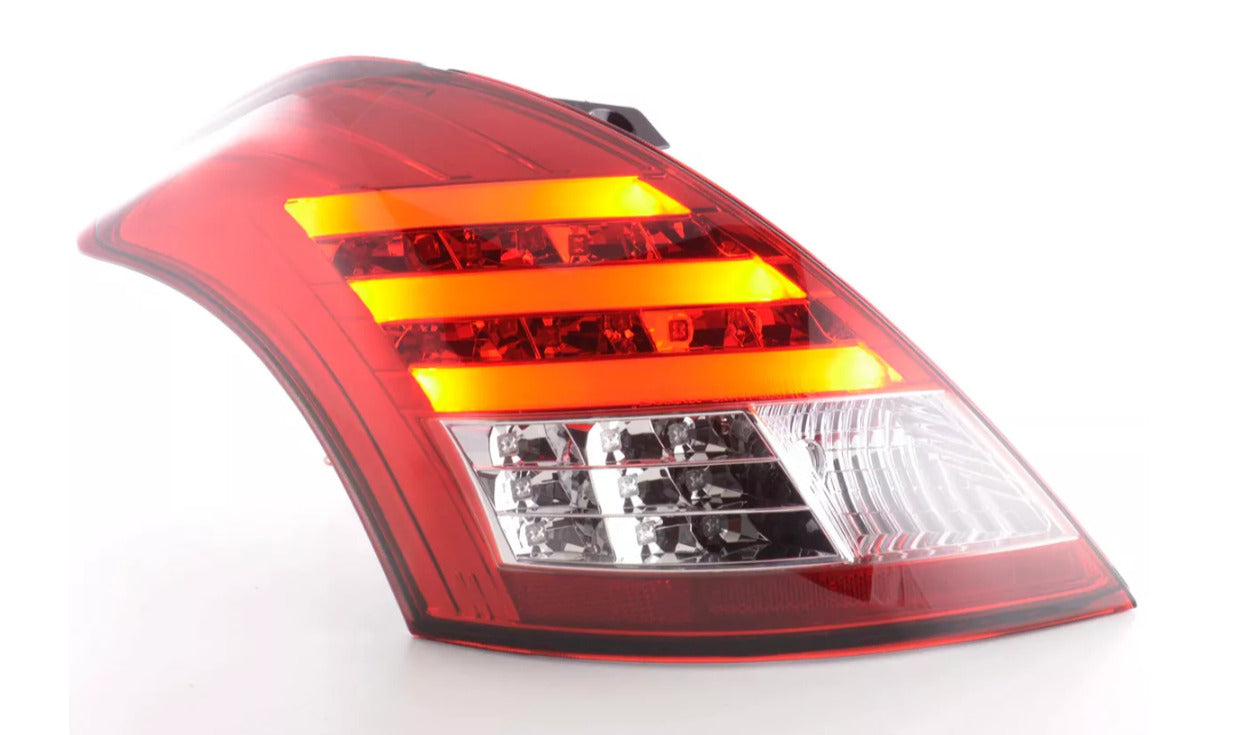 FK Pair LED DRL Rear Lights Lightbar Suzuki Swift Sport 11+ RED FZ NZ LHD