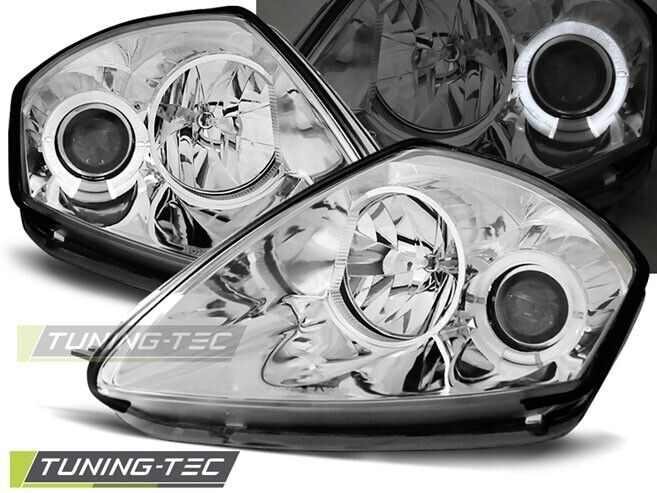 Tuning-Tec LED DRL Halo Ring Headlights MITSUBISHI ECLIPSE D50 00-05 LHD