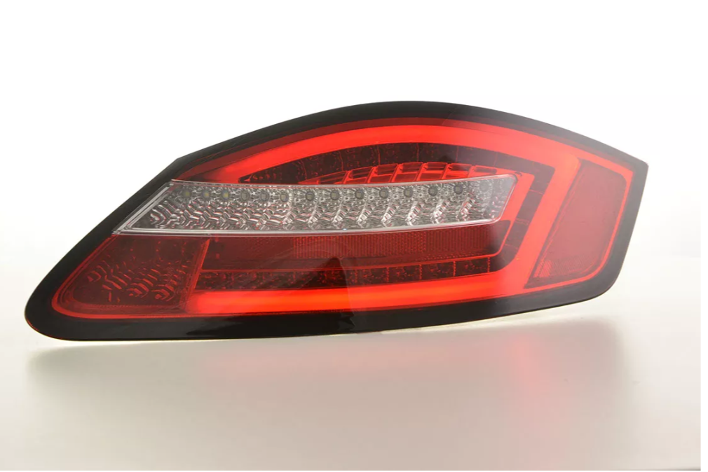 FK Pair Led Rear Lights Porsche Boxster 987 04-09 RED GT3 anim seq indic LHD