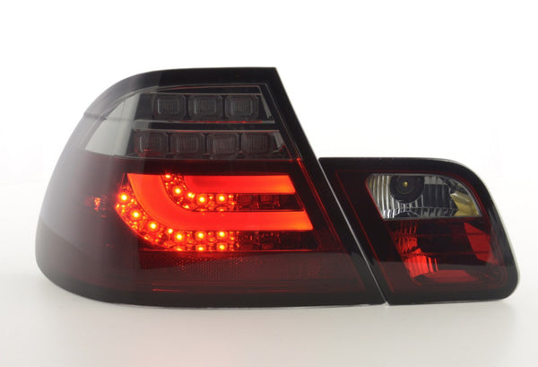 FK Pair Smoke BLACK LED REAR LIGHTS Tail BMW E46 Coupe 03-07 330 320 M3 LHD