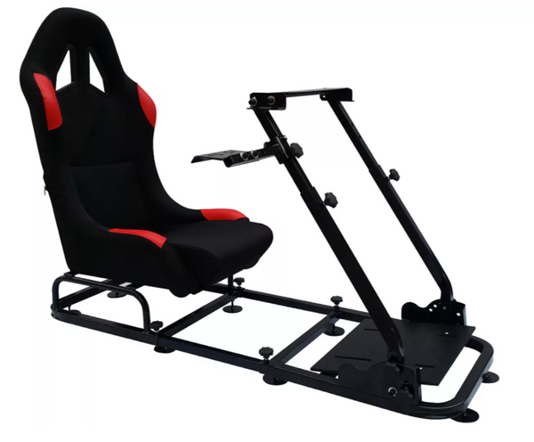 Fahrspiel Klappstuhl Sim Racing Sitz &amp; Rahmen Xbox PS PC Gaming Wheel Rig