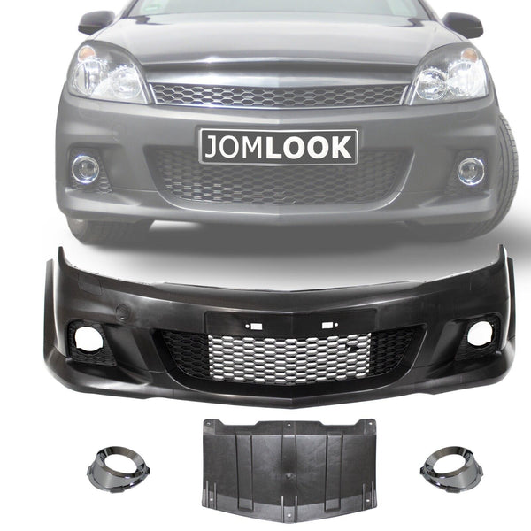 JOM Opel Vauxhall Astra H Front Bumper 3Dr Polyp Unpainted