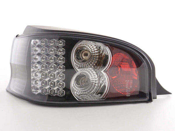 FK Pair LED REAR LIGHTS Tail Citroen Saxo S / S HFX / S KFW 96-02 Black LHD