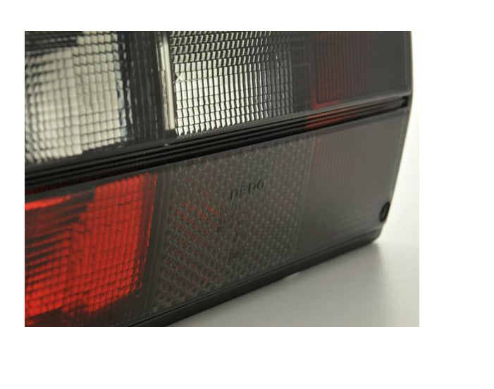 FK Pair VW T2 Transporter Camper 79-90 black LED Light Bar Rear Lights Smoke