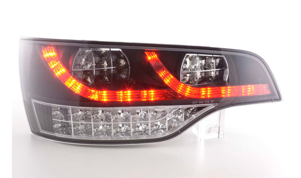 FK Pair Audi Q7 4L 06+ black smoke LED Lightbar DRL REAR LIGHTS TAIL LAMPS LHD