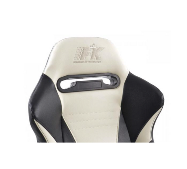 FK Universal Recline Fold Bucket Seats - Motorsport Black White Edition