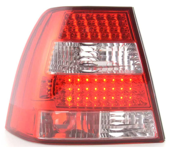 FK LED Lightbar DRL Rear Lights Tail VW Bora 1J 98-03 red clear LHD