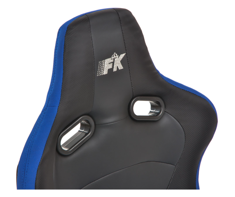 FK Universal Reclining Bucket Sportsitze – RS Carbon Fiber Design Blue Edition