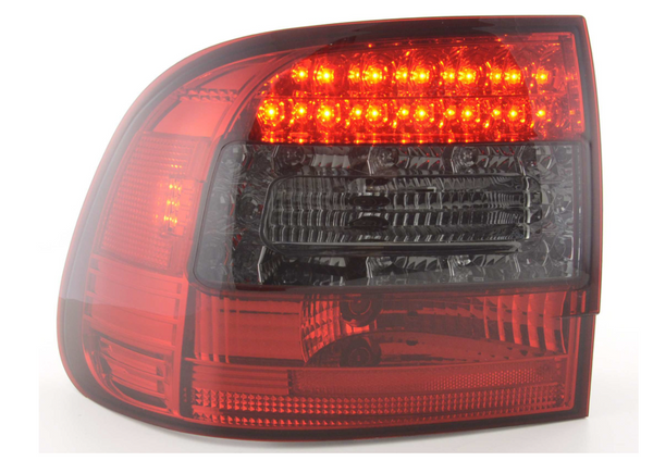 FK Paire LED DRL Arrière Feux Porsche Cayenne 955 02-06 Rouge Fumée Noir 9PA LHD