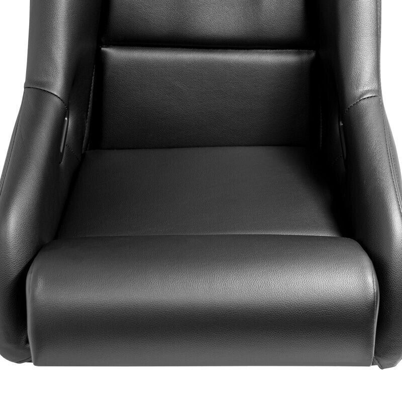 ATS BS1 x1 Universal Fixed Back Sports Bucket Seat Black LUXE Edition inc slides