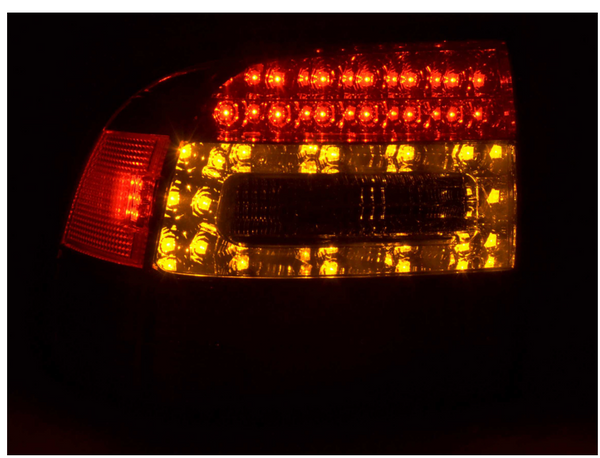 FK Paire LED DRL Arrière Feux Porsche Cayenne 955 02-06 Rouge Fumée Noir 9PA LHD