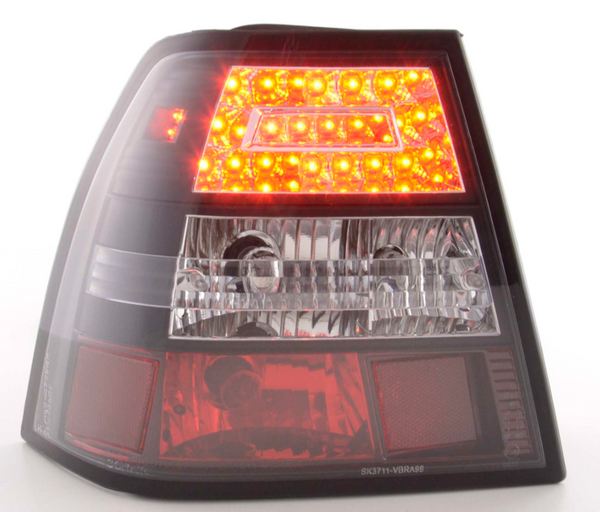 FK LED Lightbar DRL Rear Lights Tail VW Bora 1J 98-03 black clear LHD