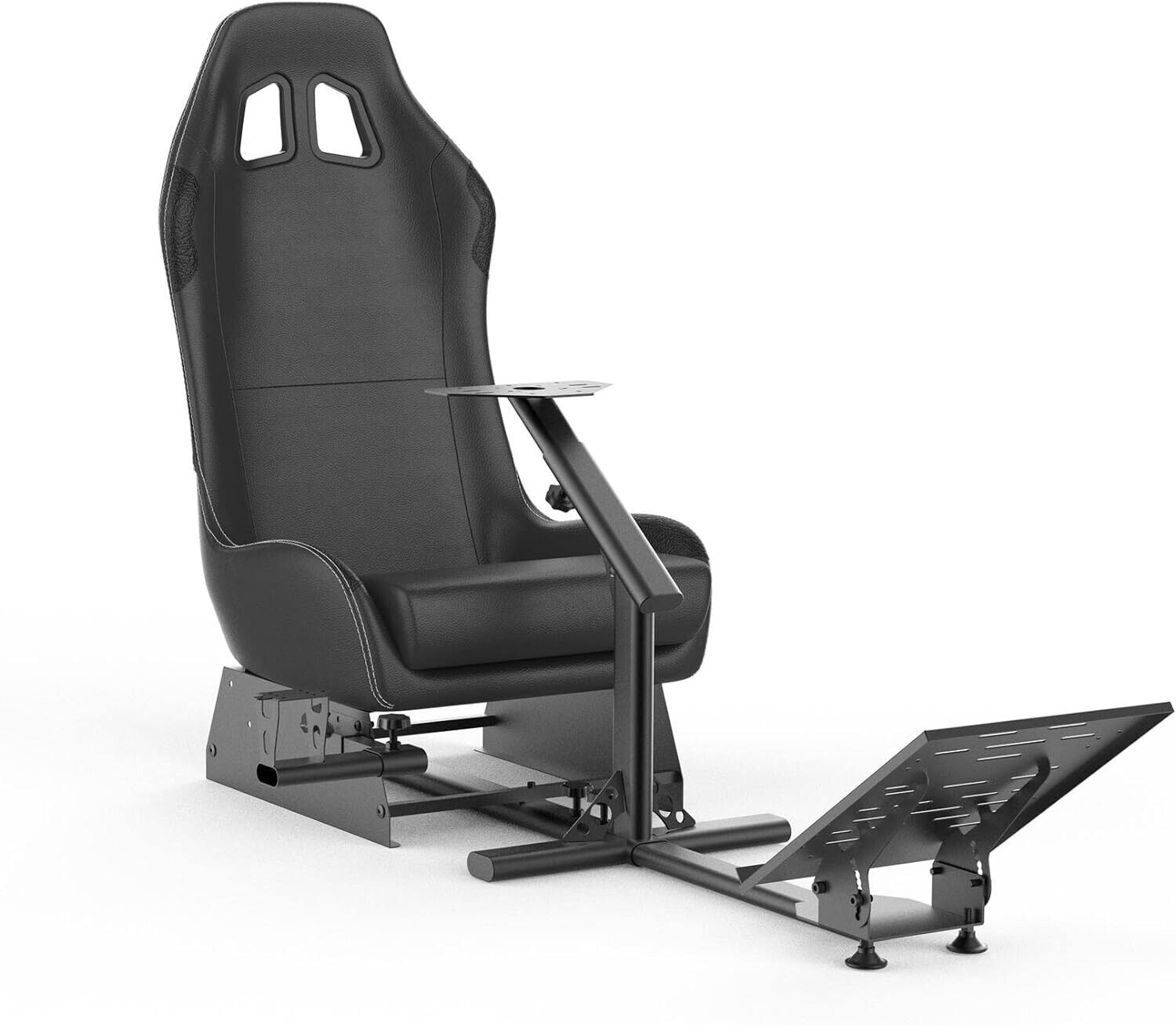 CR Driving Game Sim Racing Frame Rig & Seat - Wheel Pedals Xbox PS PC Console F1