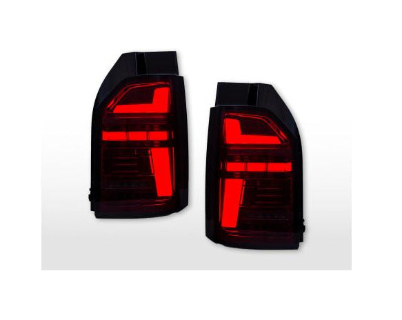 FK Pair LED Light Bar Rear Lights Dynamic Wing Doors VW Transporter T6 16-19 LHD