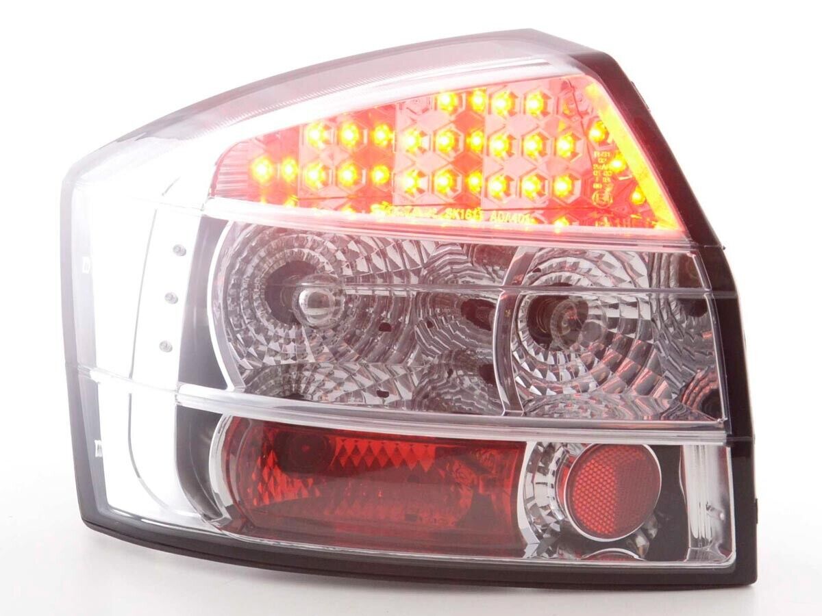 FK Set LED REAR Lights Audi A4 B6 8E Saloon Sedan 01-04 chrome S4 Plug & Play