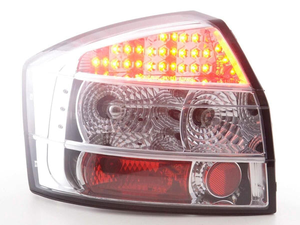 FK Set LED REAR Lights Audi A4 B6 8E Saloon Sedan 01-04 chrome S4 Plug & Play