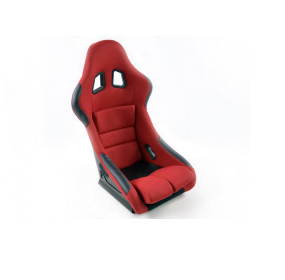 FK Universal Full Fixed Back Bucket Sports Seats RED Edition Track Drift STyle