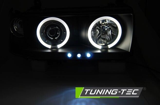 Tuning-Tec LED DRL Halo Ring 3D Headlights TOYOTA LAND CRUISER FJ 80 90-97 LHD