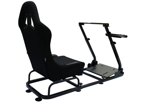 Driving Game Folding Chair Sim Racing Seat & Frame Xbox PS PC Gaming Wheel Rig