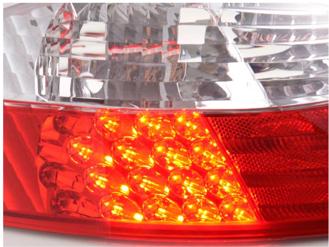 FK Pair LED Lightbar DRL Rear Lights Porsche Boxster 986 1996-2004 clear red LHD