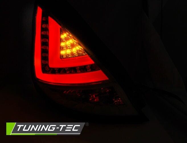 Tuning-Tec Pair LED Lightbar DRL Rear Lights Ford Fiesta Mk7 7 08-12 HB LHD