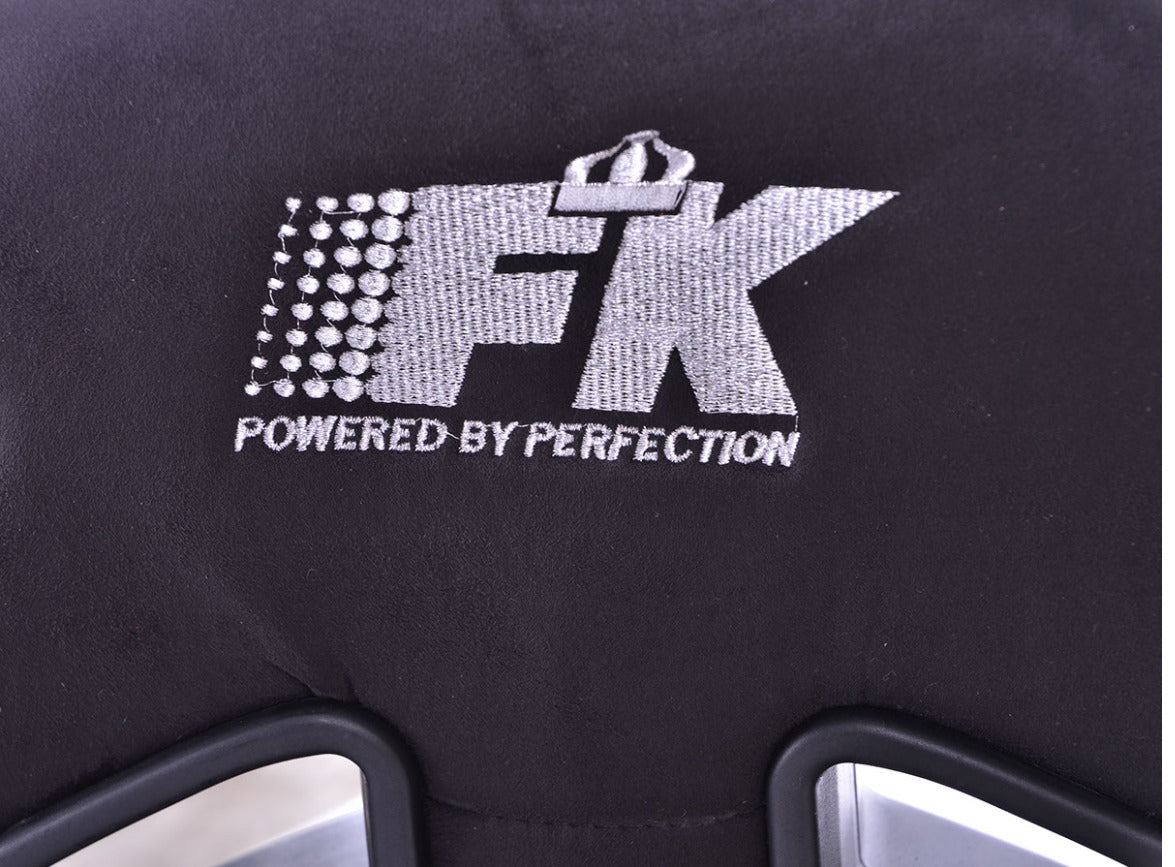 FK Pair Universal Reclining Bucket Sports Seats - Deluxe Synthetic Suede / Alcantara Black Edition