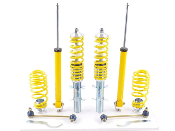 FK AK Street Coilover Kit Adj Lowering Seat Toledo 1M 99-04 Stabiliz link strut