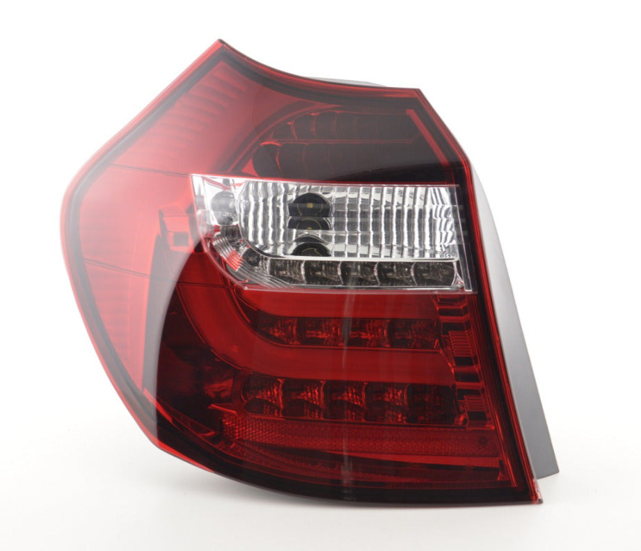 FK Set BMW E81 E82 E87 E88 1-SERIES 04-06 Red Clear LED DRL LIGHTBAR REAR LIGHTS