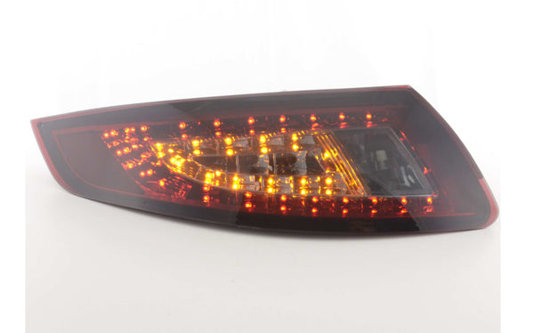 FK Pair LED DRL Lightbar Rear Lights Porsche 911 997 05-09 red black GTLHD