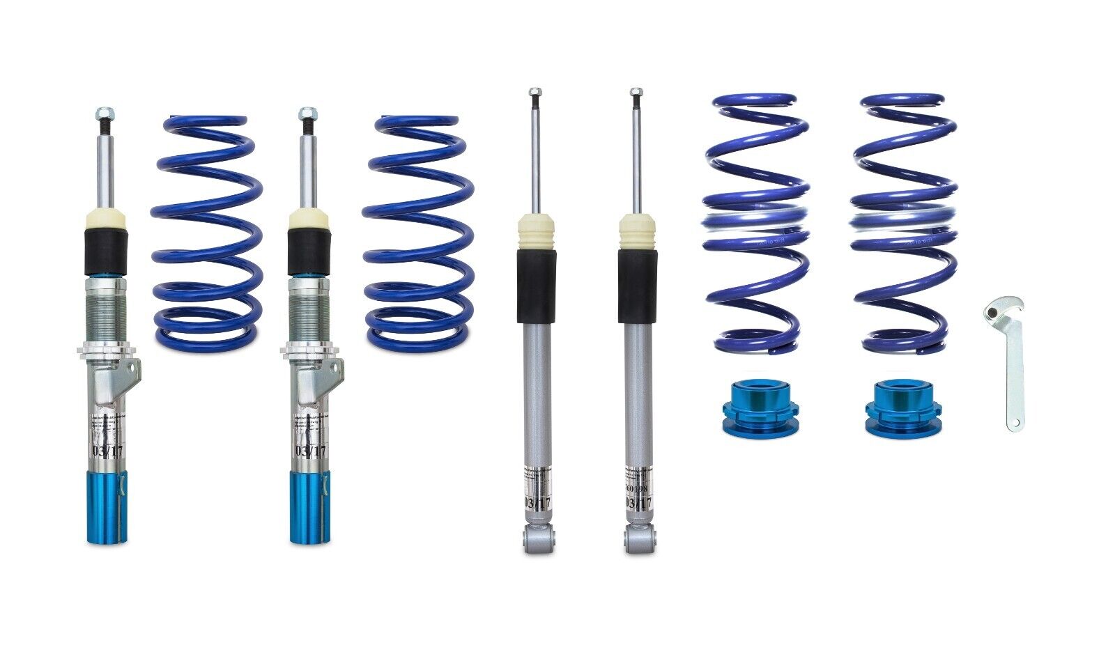 JOM Coilovers Lowering VW Golf 8 MK8 CD 1.0 1.2 1.5 2.0 TSI TGI TDI 19+ r.beam a