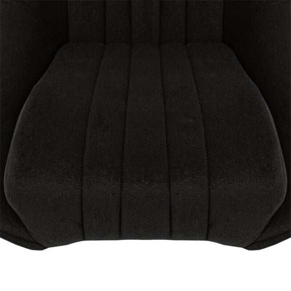 AS x2 Classic Car Retro Kit Sports Fixed Back Bucket Seats Black Fabric + slides