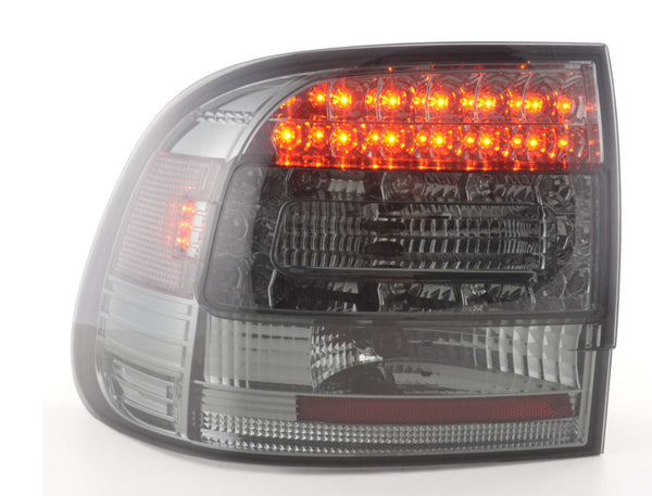 FK Pair LED DRL REAR LIGHTS Porsche Cayenne 955 02-06 black smoke black 9PA LHD