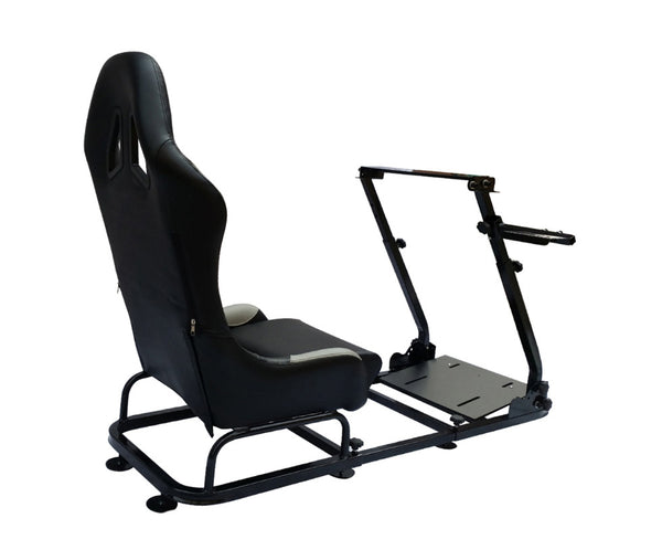 Driving Game Folding Chair Sim Racing Seat & Frame Xbox PS PC Gaming Wheel Rig