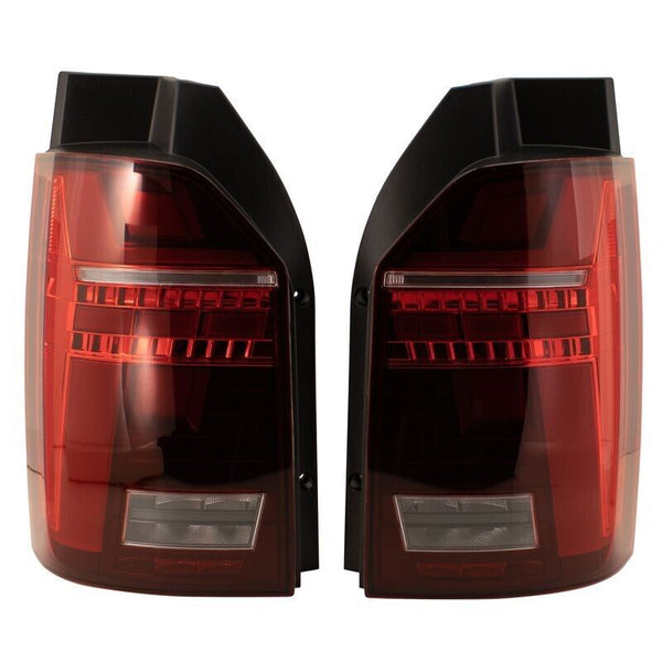 ATS Pair Dynamic LED DRL REAR LIGHTS Tail Lamps VW T6 15-20 Hatch Sequential LHD