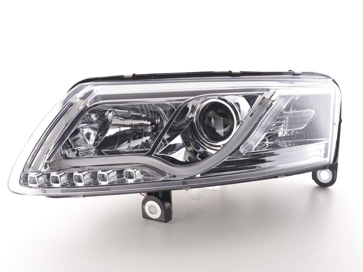 FK LED Headlights LED DRL LUXE Lightbar Audi A6 C6 4F 04-08 S6 S-Line LHD