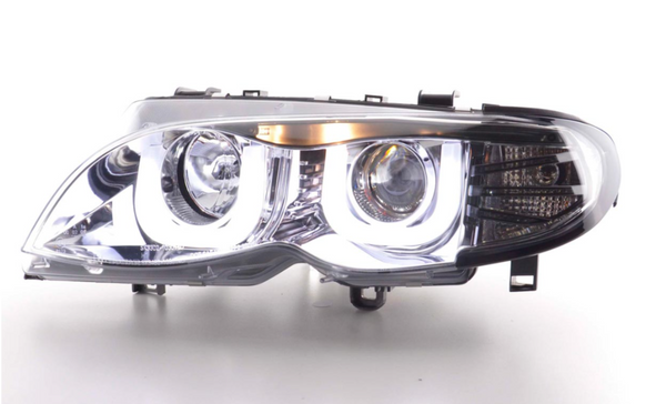 FK 3D LED DRL Projector headlights BMW 3-Series E46 Saloon Touring 02-05 RHD M3