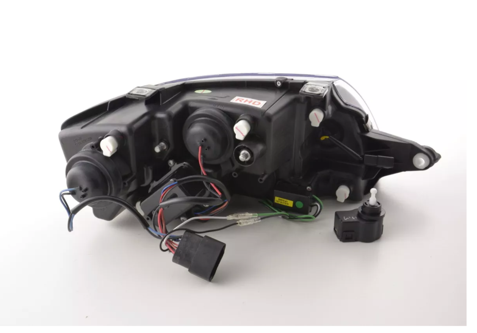 FK Paar LED DRL Projektorscheinwerfer Audi TT 8N 99-06 schwarz 1.8 3.2 Quattro RHD