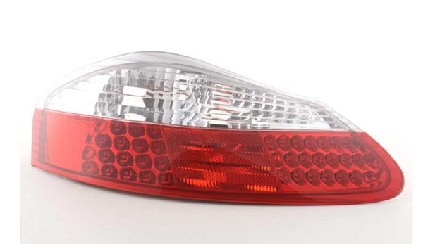 FK Pair LED Lightbar DRL Rear Lights Porsche Boxster 986 1996-2004 clear red LHD