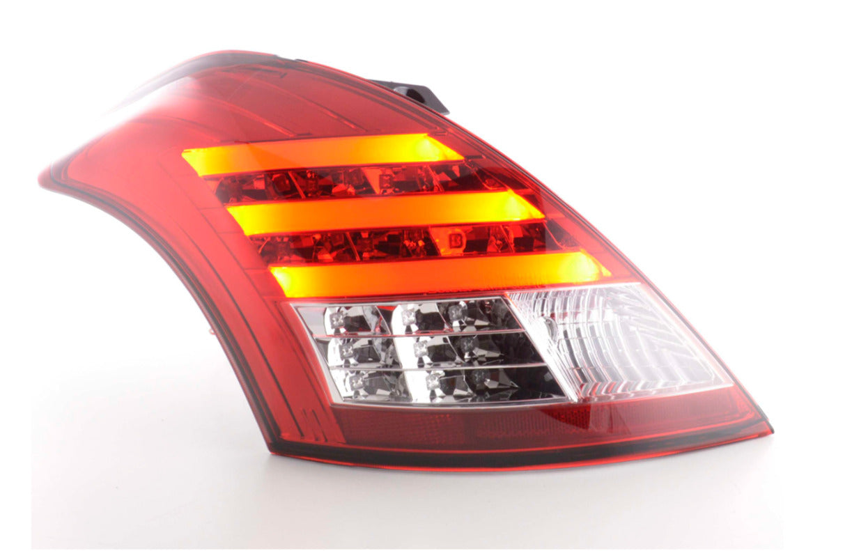 FK Pair LED DRL Rear Lights Lightbar Suzuki Swift Sport 11+ RED FZ NZ LHD