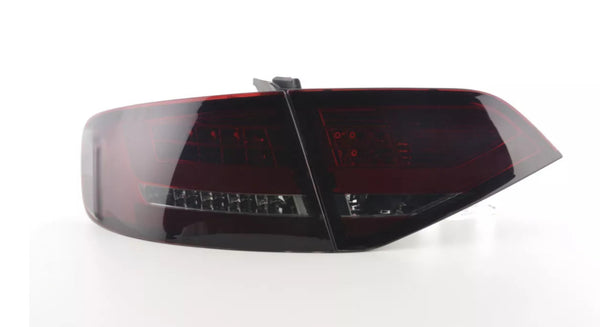 FK Pair LED REAR LIGHTS Lightbar DRL Audi A4 B8 8K Saloon 07-11 red s S4 S-Line