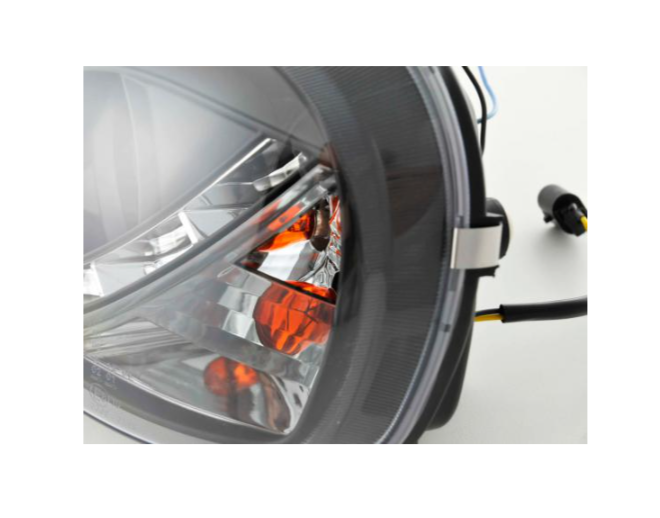 FK Paar LED DRL LIGHTBAR Projektorscheinwerfer Opel Corsa B 94-00 schwarz LHD