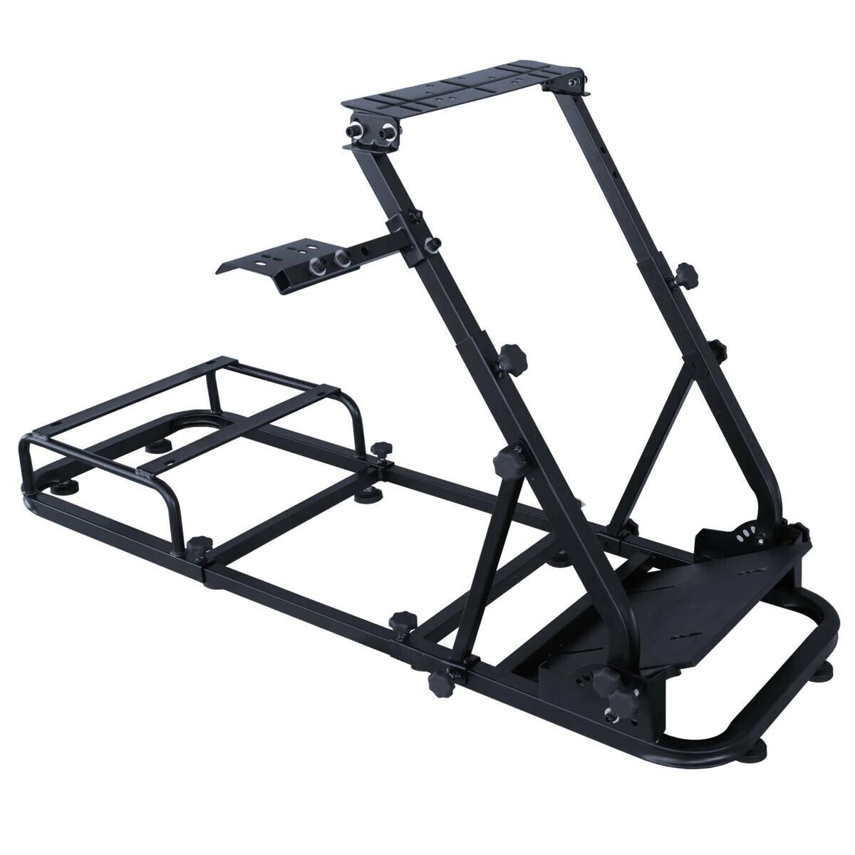 SR Driving Game Sim Racing Frame Rig for Screen Seat Wheel Pedals Xbox PS PC