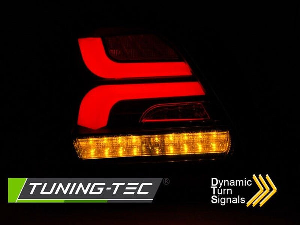 Tuning-Tec Pair LED Lightbar DRL Rear Lights SUZUKI SWIFT 6 MK6 17- SMOKE LHD