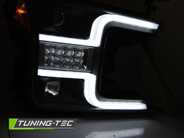 Tuning-Tec Pair LED DRL Halo Headlights FORD F150 MK13 17-20 LHD