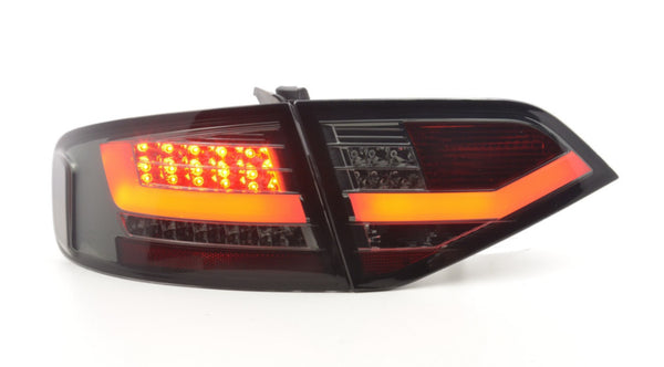 FK Set Audi A4 B8 8K 07-11 LED REAR Lights DRL Lightbar TAIL LIGHTS Smoke S4